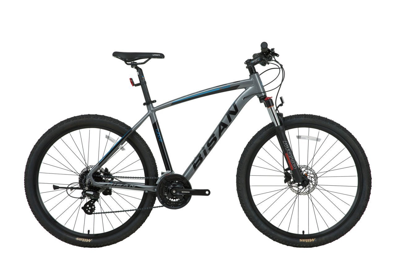 Bisan MTX 7300 29 Jant Dağ Bisikleti Mat Siyah-Kırmızı 43 cm