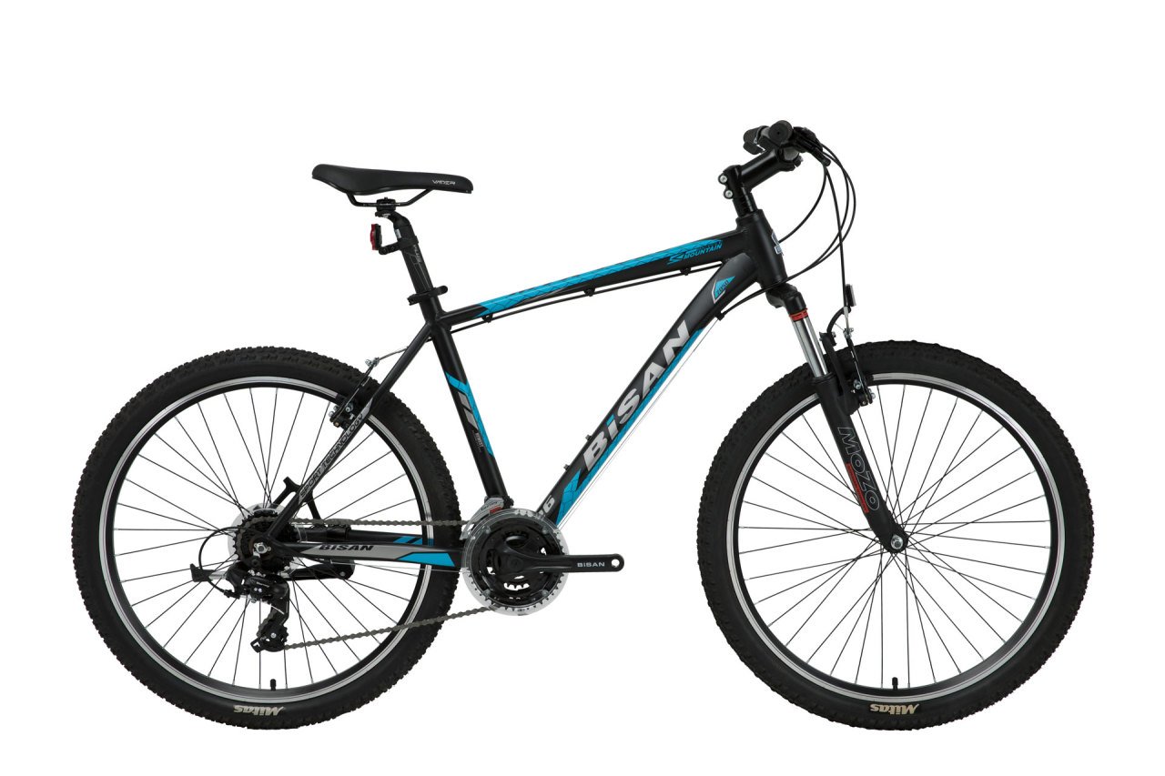 Bisan MTX 7050 26 Jant Dağ Bisikleti Siyah-Mavi 43 cm