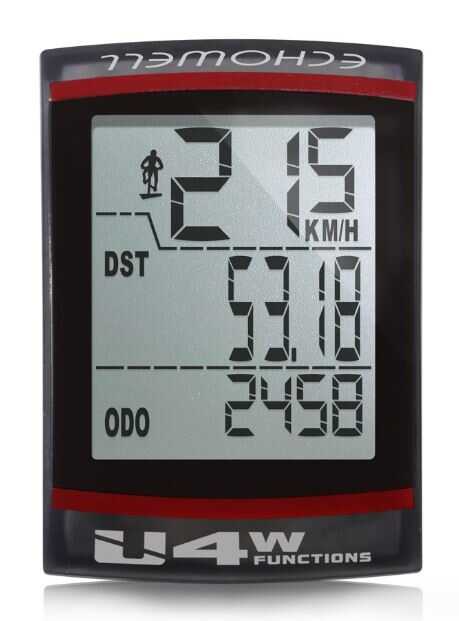 Kilometre Saati Kablosuz U4W Echowell