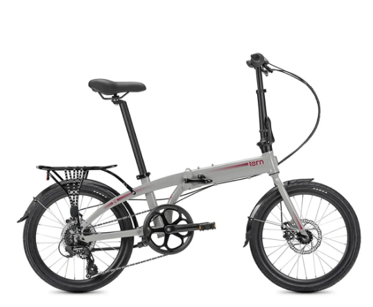 Tern Link B8 M.Disk Katlanır Bisiklet Parlak Çimento Gri