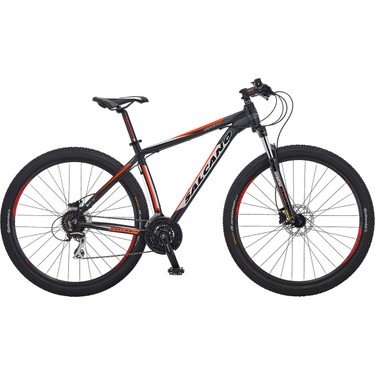 Salcano NG650 Hidrolik Fren 26 Jant Dağ Bisikleti Mat Siyah-Turuncu 38 Cm