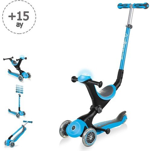 Scooter Evo Go Up Comfort Işıklı Globber Mint