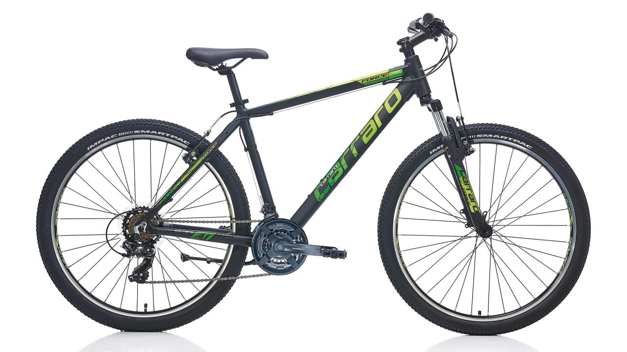 Carraro Force 700 21 Vites 27.5 Jant Dağ Bisikleti Siyah-Yeşil 48 Cm