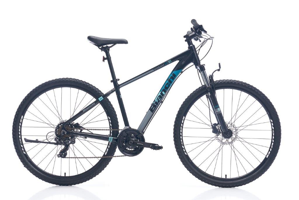 Bianchi M0018 Hidrolik Fren 21 Vites 29 Jant Dağ Bisikleti Siyah-Turkuaz 48 cm