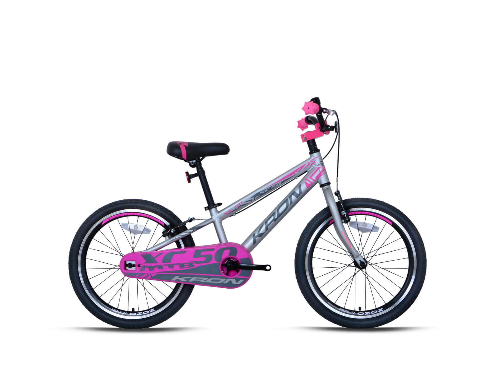 Kron XC 50 20 Jant Kız Çocuk Bisikleti Mat Gri-Pembe