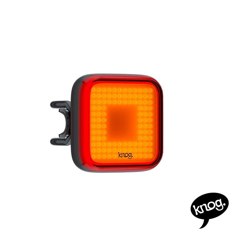 Arka Aydınlatma Stop Siyah Şarjlı Blinder Square Knog