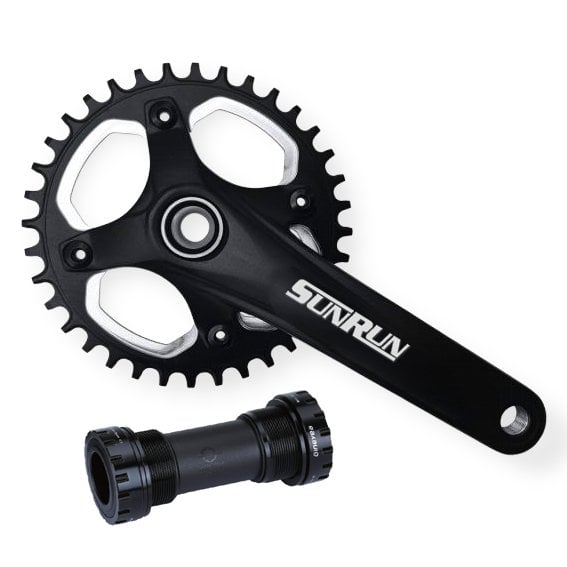 Aynakol Tek Yaprak 32T 170 mm Hollowtech Göbek Sunrun