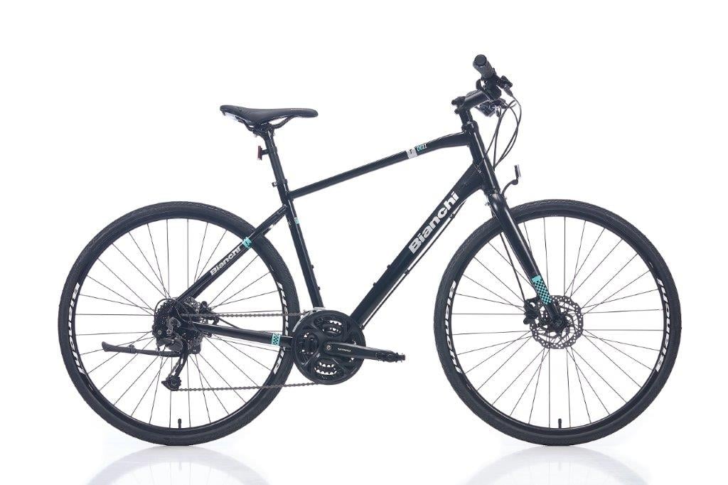 Bianchi T0011 Hidrolik Fren 27 Vites Şehir Bisikleti Siyah-Gri 50 cm