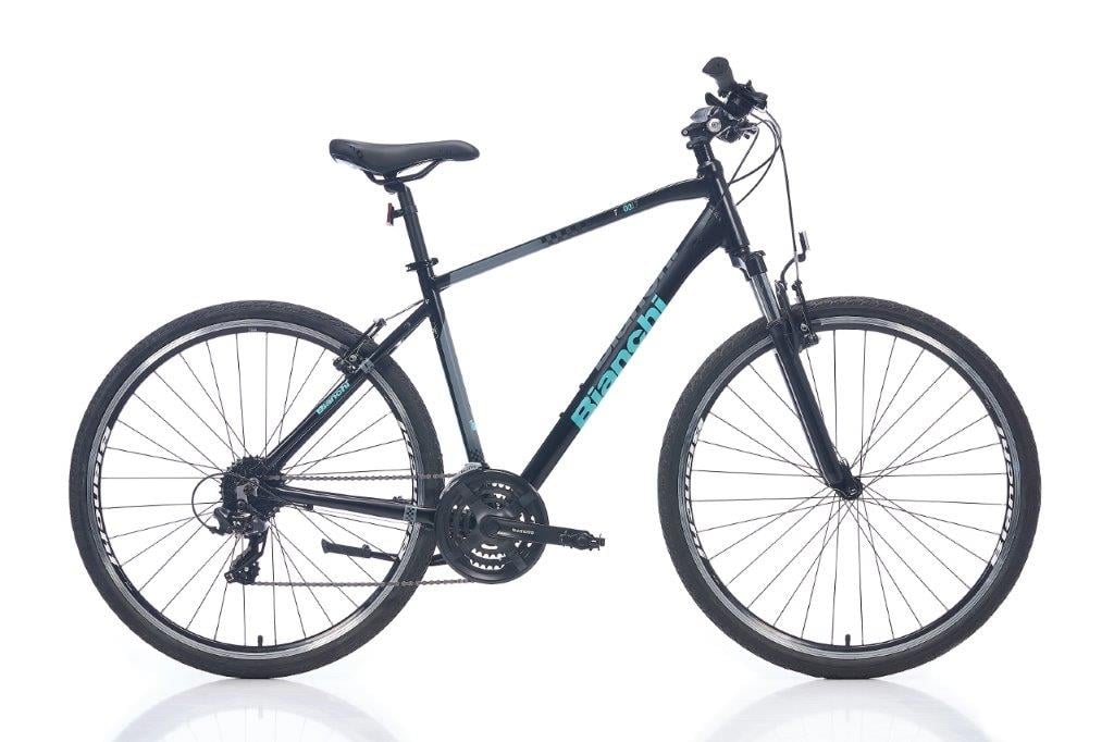 Bianchi T0017fs 24 Vites Şehir Bisikleti Siyah-Krem 51 cm