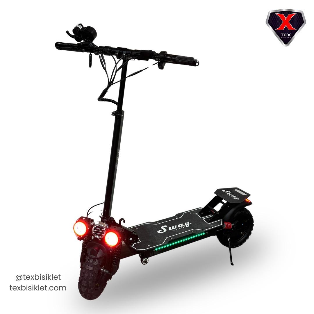 Elektrikli Scooter 1000w Amortisörlü Yb-f7 Sway 2024