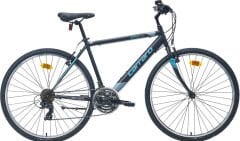 Carraro Active 280 28 Jant 21 Vites Şehir Bisikleti Mat Siyah-Koyu Gri/Yeşil