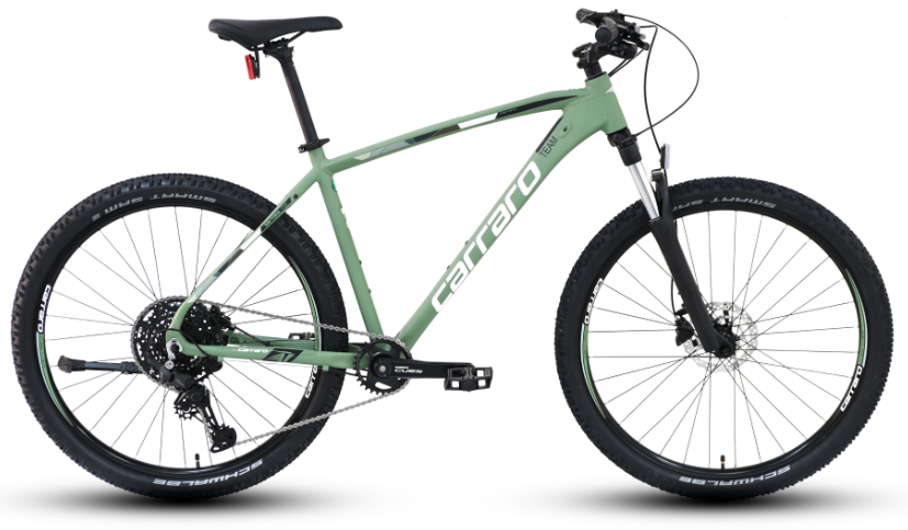 Carraro Daytona 710 27.5 Jant Dağ Bisikleti Mat Bambu Yeşil-Beyaz-Siyah 44 cm