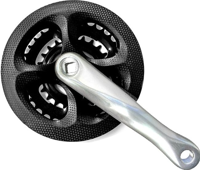 Aynakol MTB Karbon Desen Alüminyum 42x34x24T