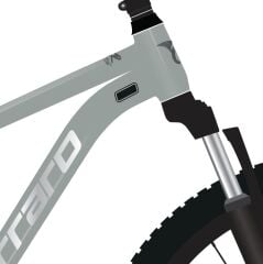 Carraro Crx 920 20Vites 29 Jant Dağ Bisikleti 44cm Nardo Gri-Krom