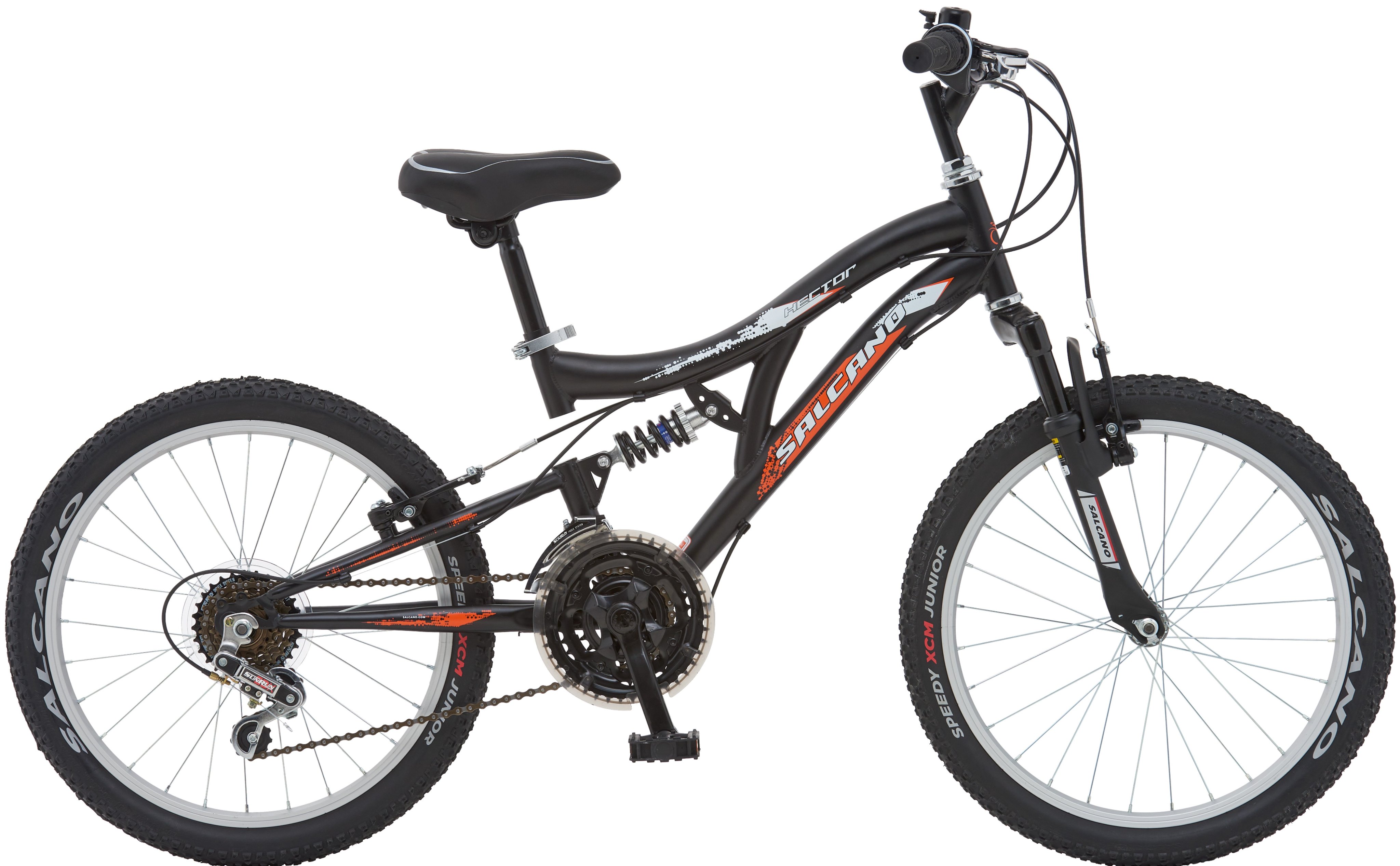 Salcano Hector 20 Jant Erkek Çocuk Bisikleti Koyu Gri