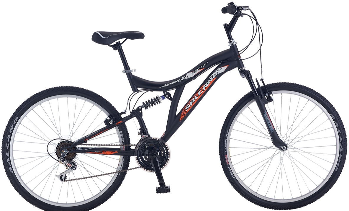 Salcano Hector V Fren 24 Jant Dağ Bisikleti Koyu Gri