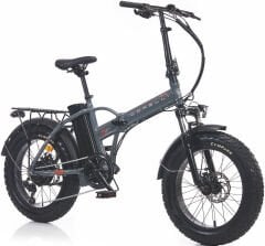 Corelli Voniq 20 Jant Katlanabilir Fat Bike Elektrikli Bisiklet Mavi