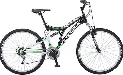 Salcano Hector V Fren 26 Jant Dağ Bisikleti Siyah-Yeşil-Beyaz