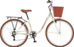 Salcano Cambridge Unisex 28 Jant Şehir Bisikleti Krem-Kahverengi