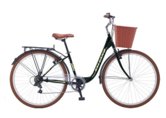 Salcano Cambridge Unisex 28 Jant Şehir Bisikleti Siyah-Gri