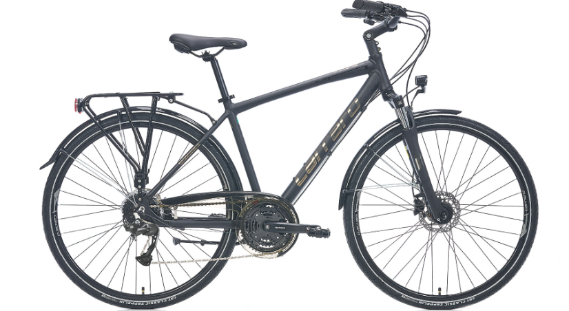 Carraro Elite 906 28 Jant 18 Vites Şehir Bisikleti 48cm Mat Siyah-Parlak Siyah-Krom