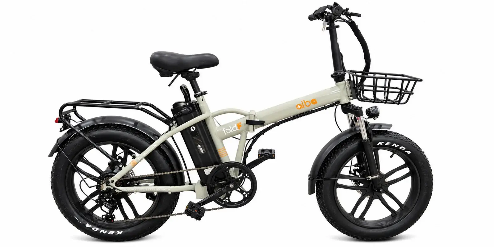 Alba Fold F Premium 10 Ah 20 Jant Fatbike Katlanır Elektrikli Bisiklet - Uzay Gri