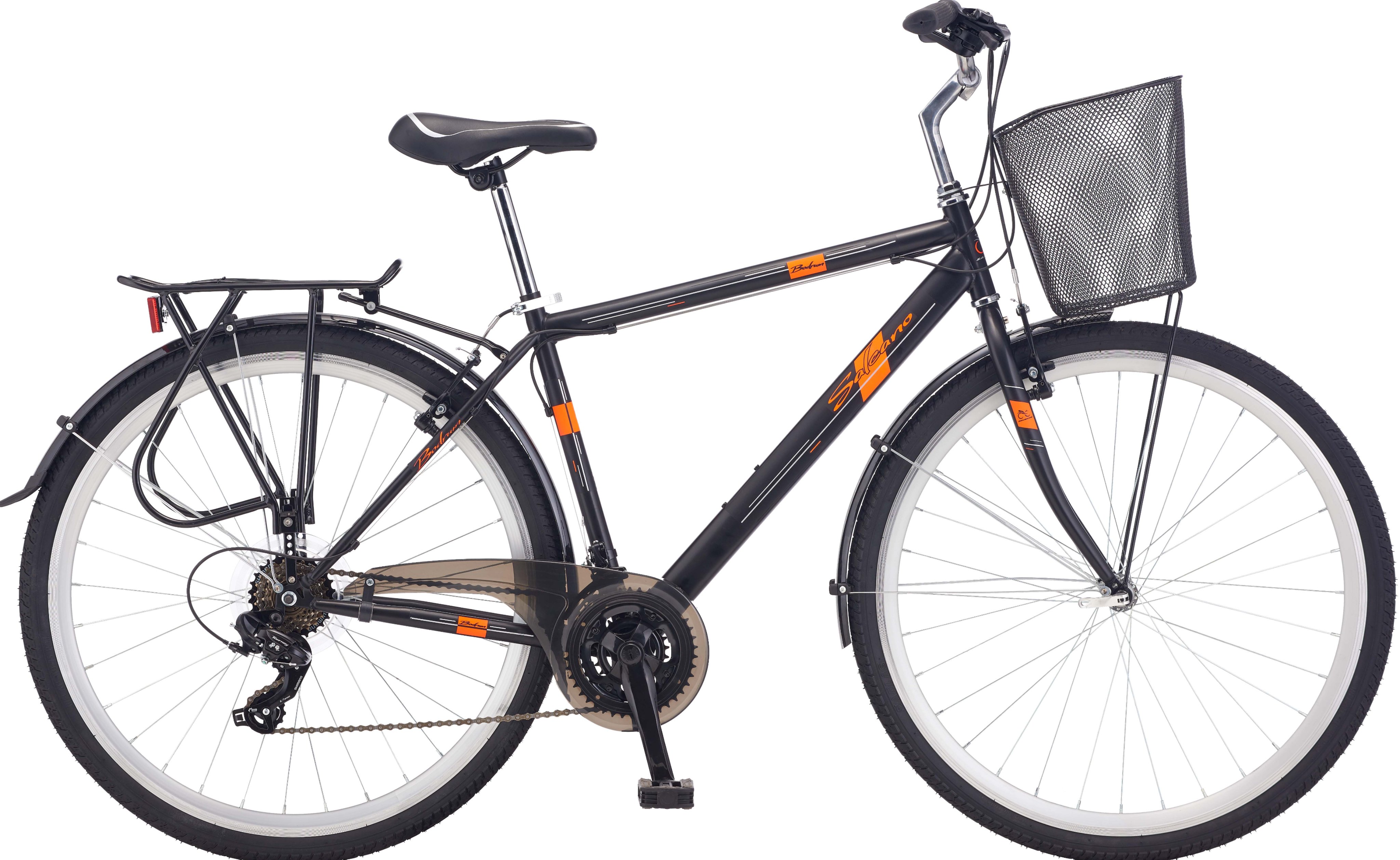 Salcano Bodrum 28 Jant Şehir Bisikleti Siyah-Kırmızı