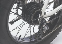 Corelli Truva S 20 Jant Katlanabilir Fat Bike Elektrikli Bisiklet Beyaz