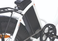 Corelli Truva S 20 Jant Katlanabilir Fat Bike Elektrikli Bisiklet Beyaz