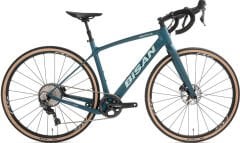 Bisan Reactive Carbon Gravel Bisiklet Petrol Yeşil 54 cm