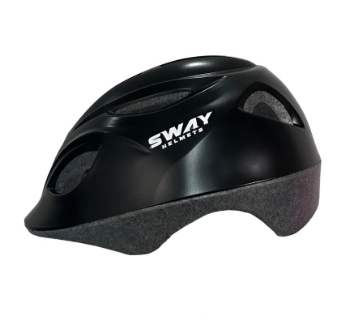 Çocuk Kask Siyah Sway N20