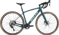 Bisan Reactive Carbon Gravel Bisiklet Petrol Yeşil 49 cm