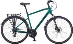 Salcano İstanbul 24S Hidrolik Fren 28 Jant Şehir Bisikleti Mat Siyah-Parlak Siyah 43 cm