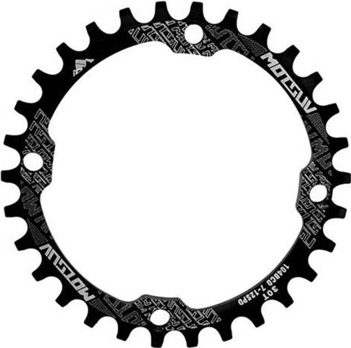 Aynakol Tekli Yaprak 8-9-10-11 Vites Uyumlu 32T Siyah