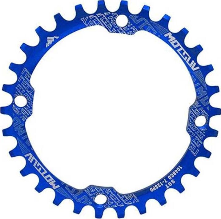 Aynakol Tekli Yaprak 8-9-10-11 Vites Uyumlu 32T Mavi