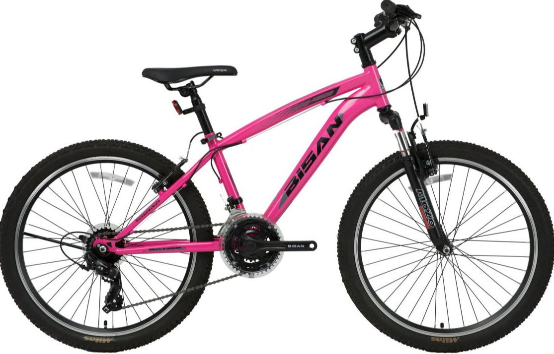 Bisan Kds2750 20 Jant Çocuk Bisikleti Neon Pembe