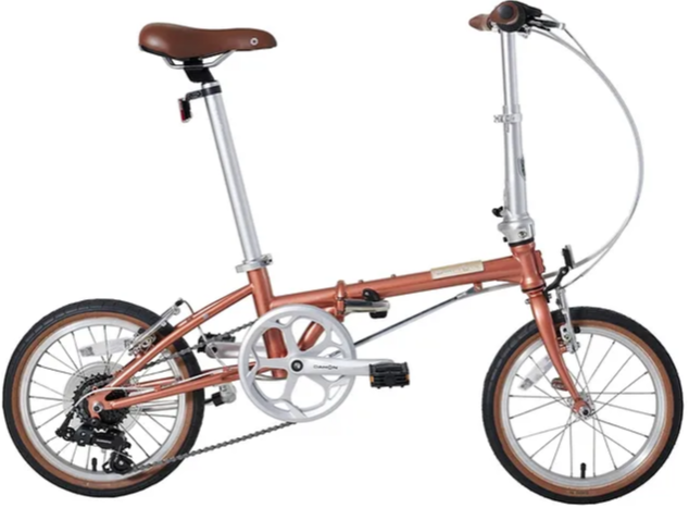 Dahon Boardwalk D7 16 Jant Katlanır Bisiklet Rose Gold
