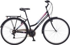 Salcano Üsküp Unisex 26 Jant Şehir Bisikleti Siyah-Mor