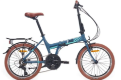 Bianchi F021 Katlanır Bisiklet Koyu Gri