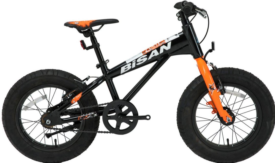 Bisan Limit 16 Jant Çocuk Bisikleti Siyah-Turuncu