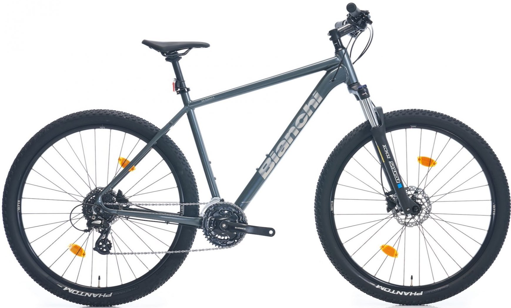 Bianchi Magma Hidrolik Fren 24 Vites Altus 27.5 Jant Dağ Bisikleti Gri-Gümüş 48 cm
