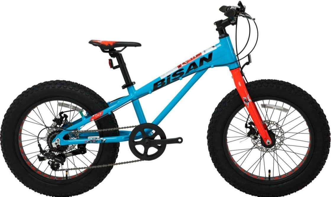 Bisan Limit 20 Jant Çocuk Bisikleti Mavi-Turuncu
