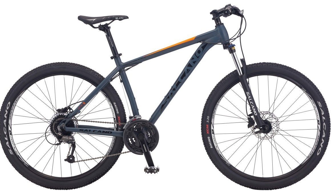 Salcano İnsomnia 27.5 Jant Dağ Bisikleti Mat Siyah - Kırmızı 46 cm