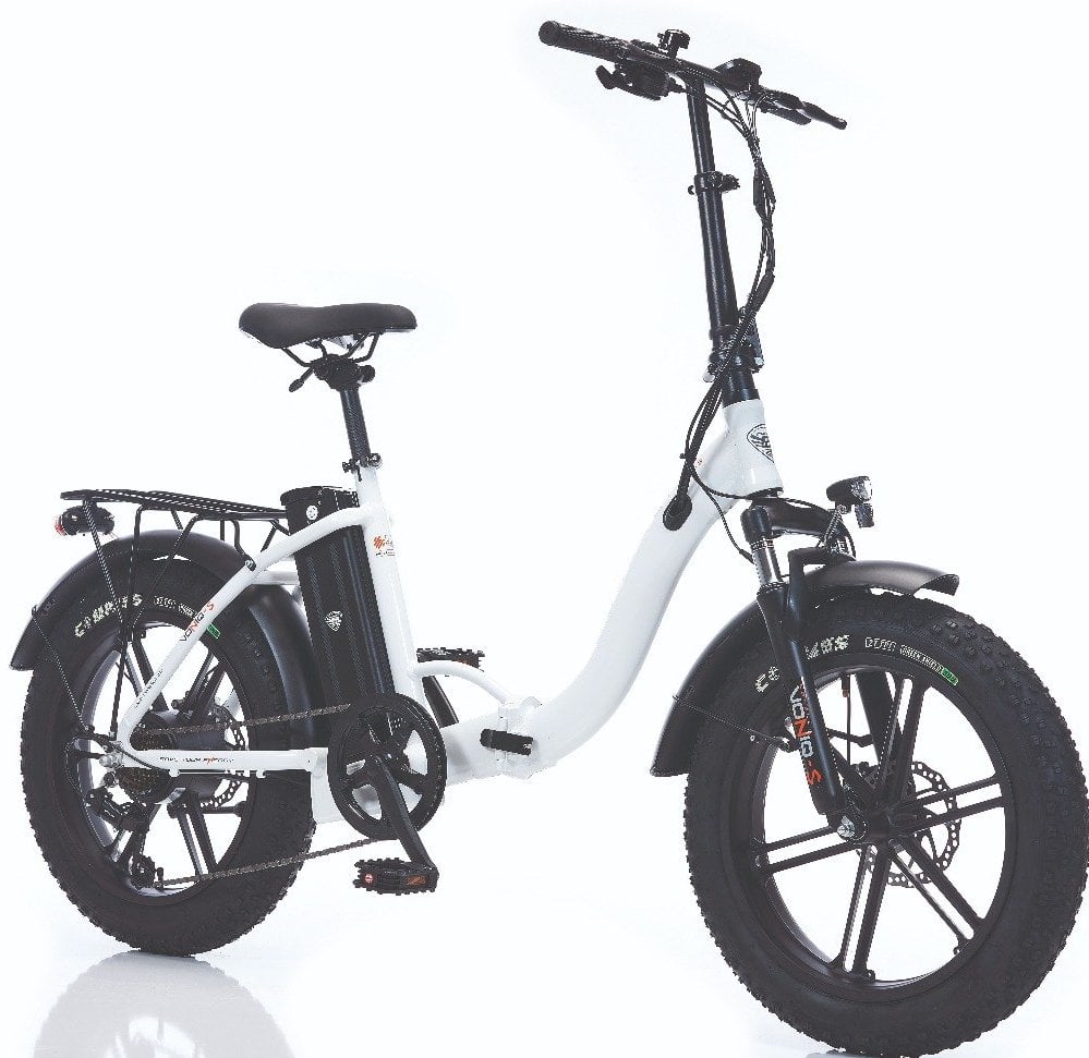Corelli Voniq-S Eco Magnesium 20 Jant Katlanabilir Fatbike Elektrikli Bisiklet Mavi