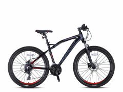 Kron XC 300 Hidrolik Fren 27.5 Jant Dağ Bisikleti Mat Siyah - Neon Sarı