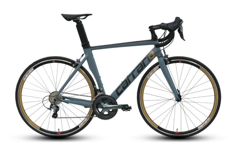 Carraro Race 052 Aero 20 Vites 28 Jant Yol Bisikleti 54 cm Mat Gri-Siyah