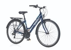 Corelli Retropol-L 28 Jant Şehir Bisikleti Mavi-Açık Mavi/Krem 46 cm