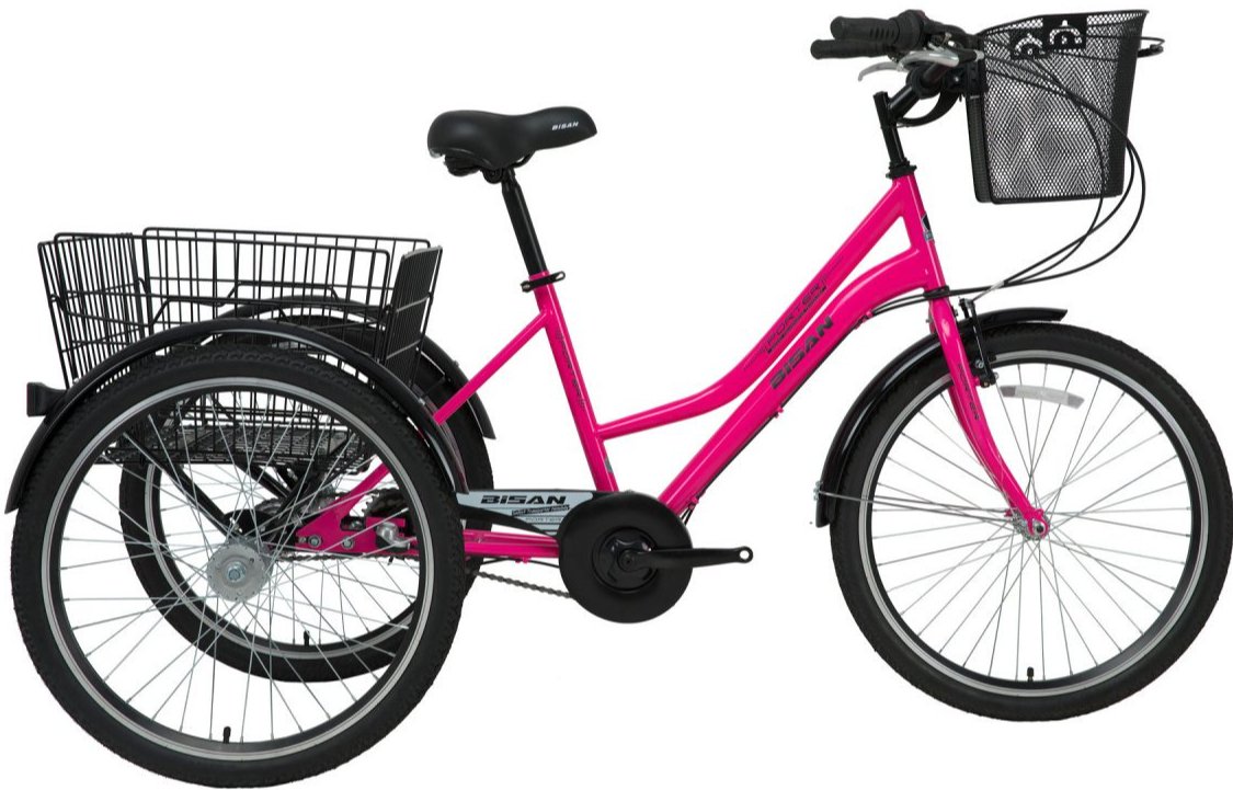 Bisan Porter Kargo Bisikleti Kırmızı