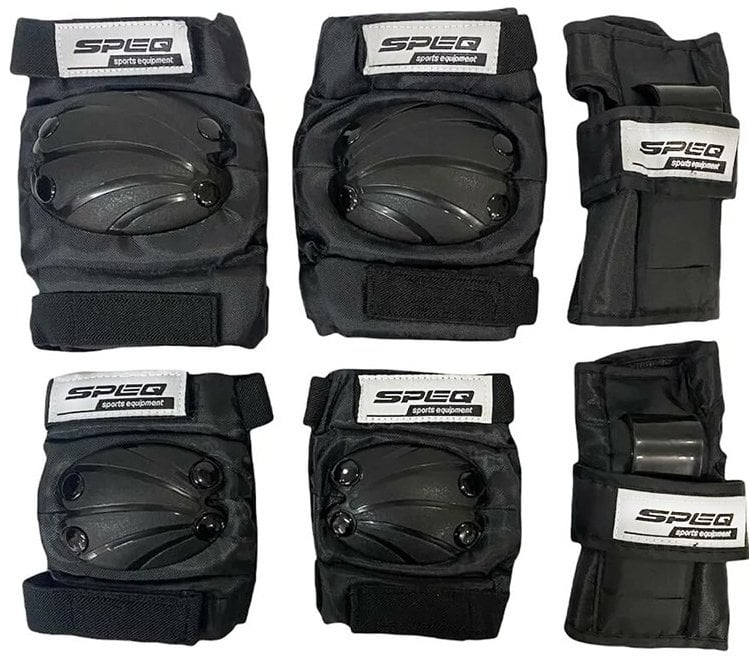 Dizlik Dirseklik Seti Siyah Xsmall -Small