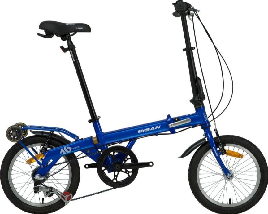 Bisan Fx3800 16 Jant Katlanır Bisiklet Beyaz Turuncu